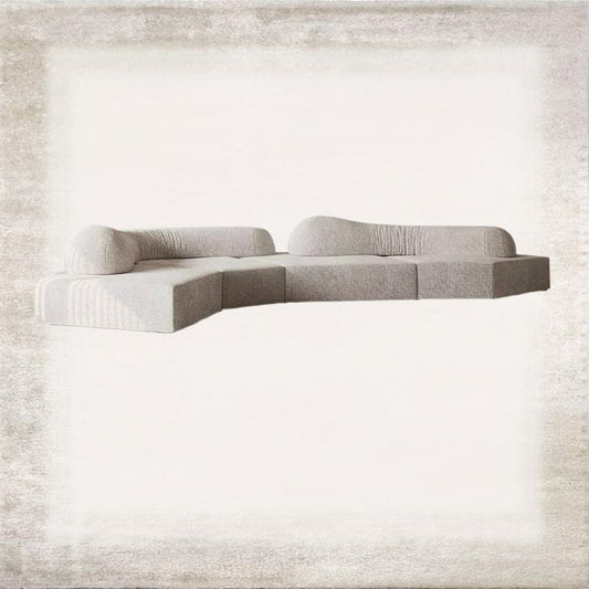 Flusso Modular Curved Sofa, detail view 2