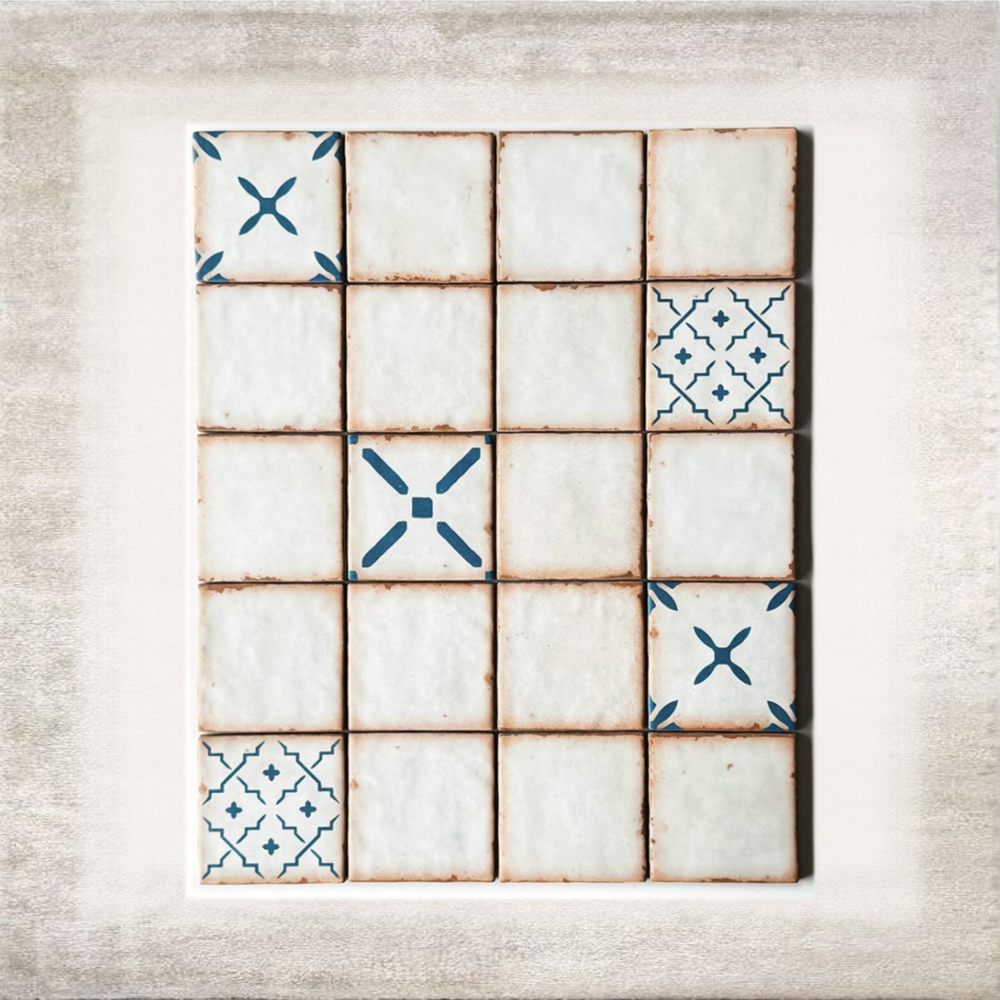 Boheme Indigo Ceramic Tile — detail 2
