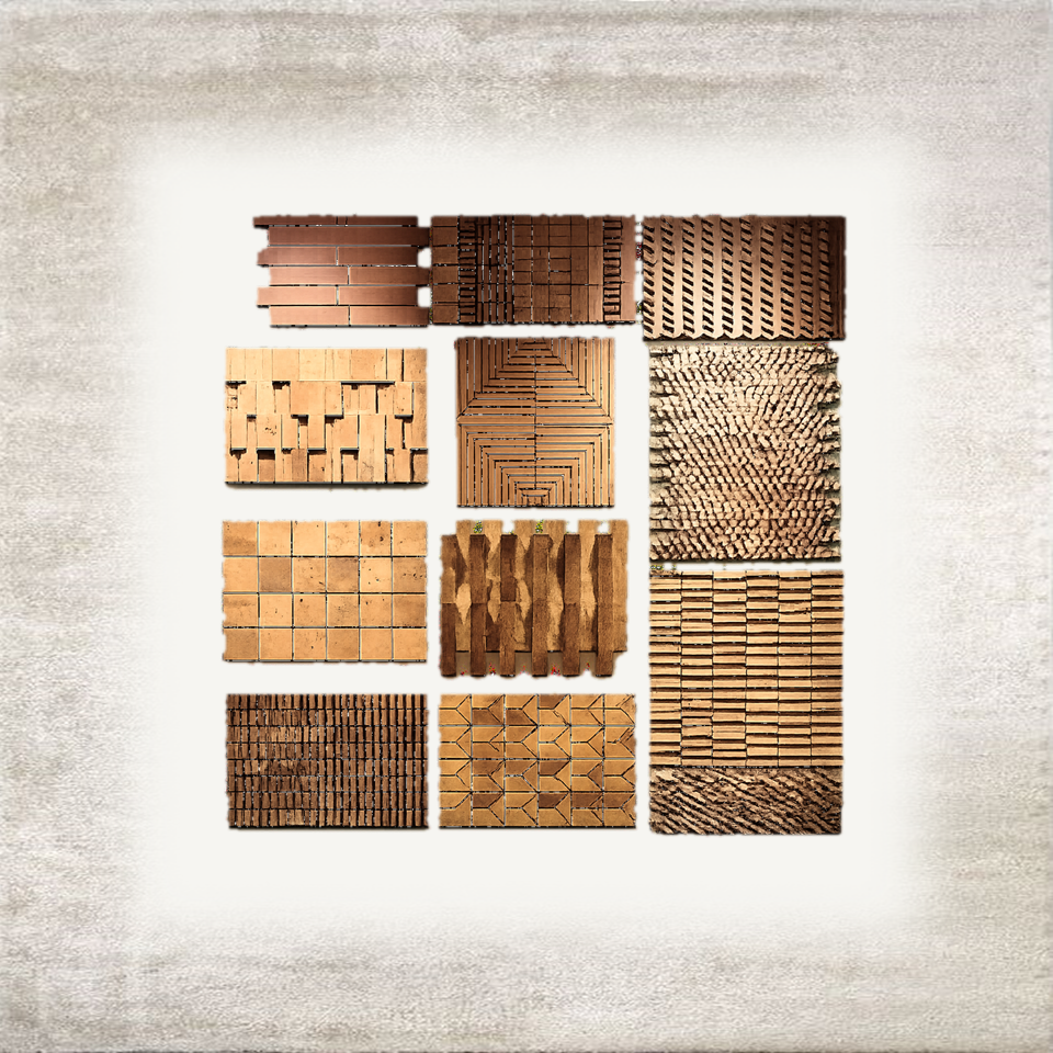 Terra cotta mosaics