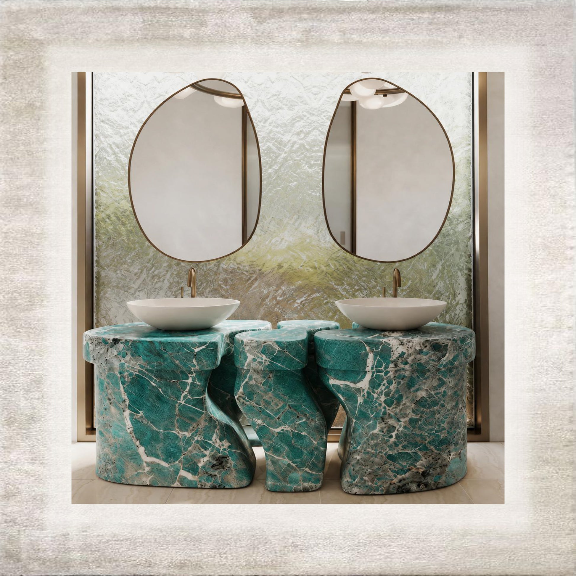 Aurelia Double Marble Vanity
