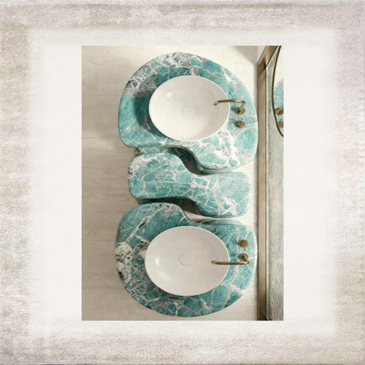 Aurelia Double Marble Vanity – view 2