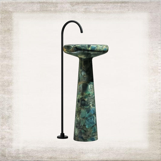Verde Halo Floor Basin