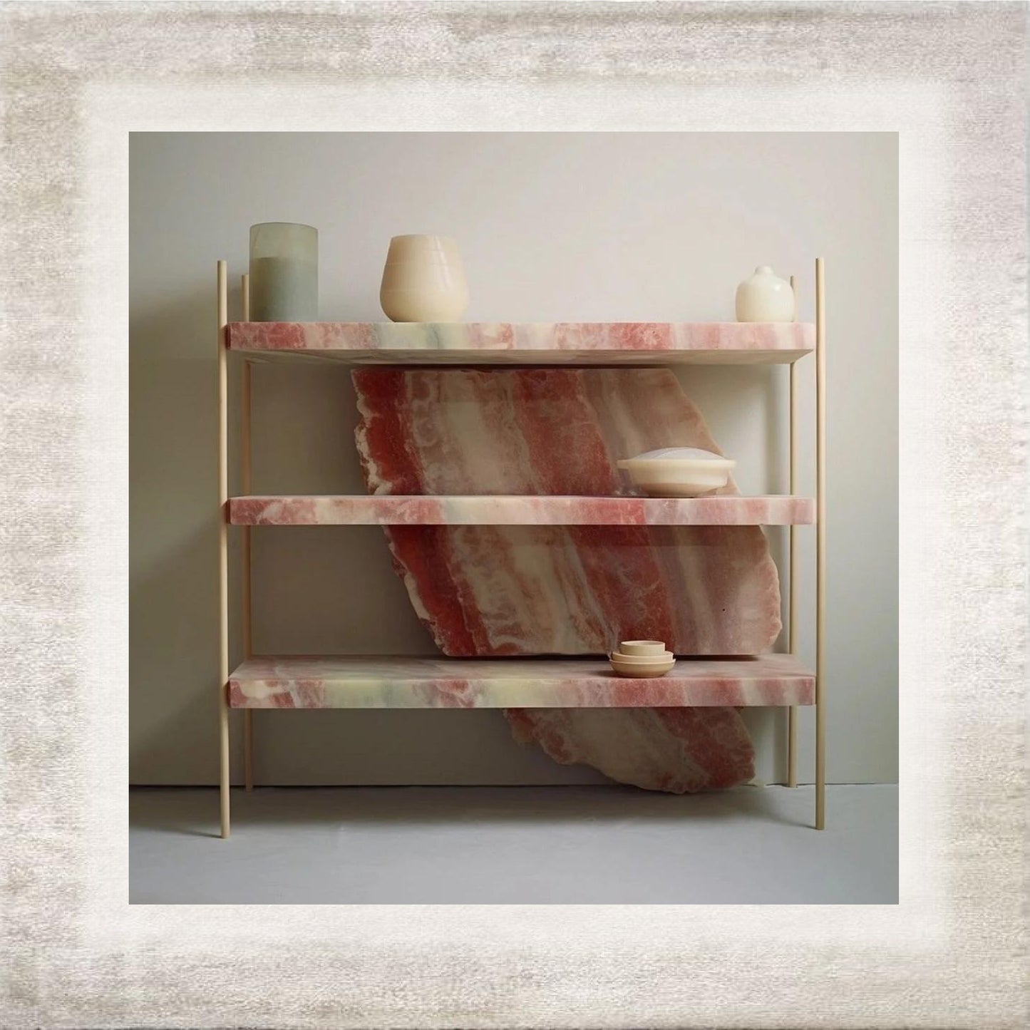 Linea Marble Display Shelf