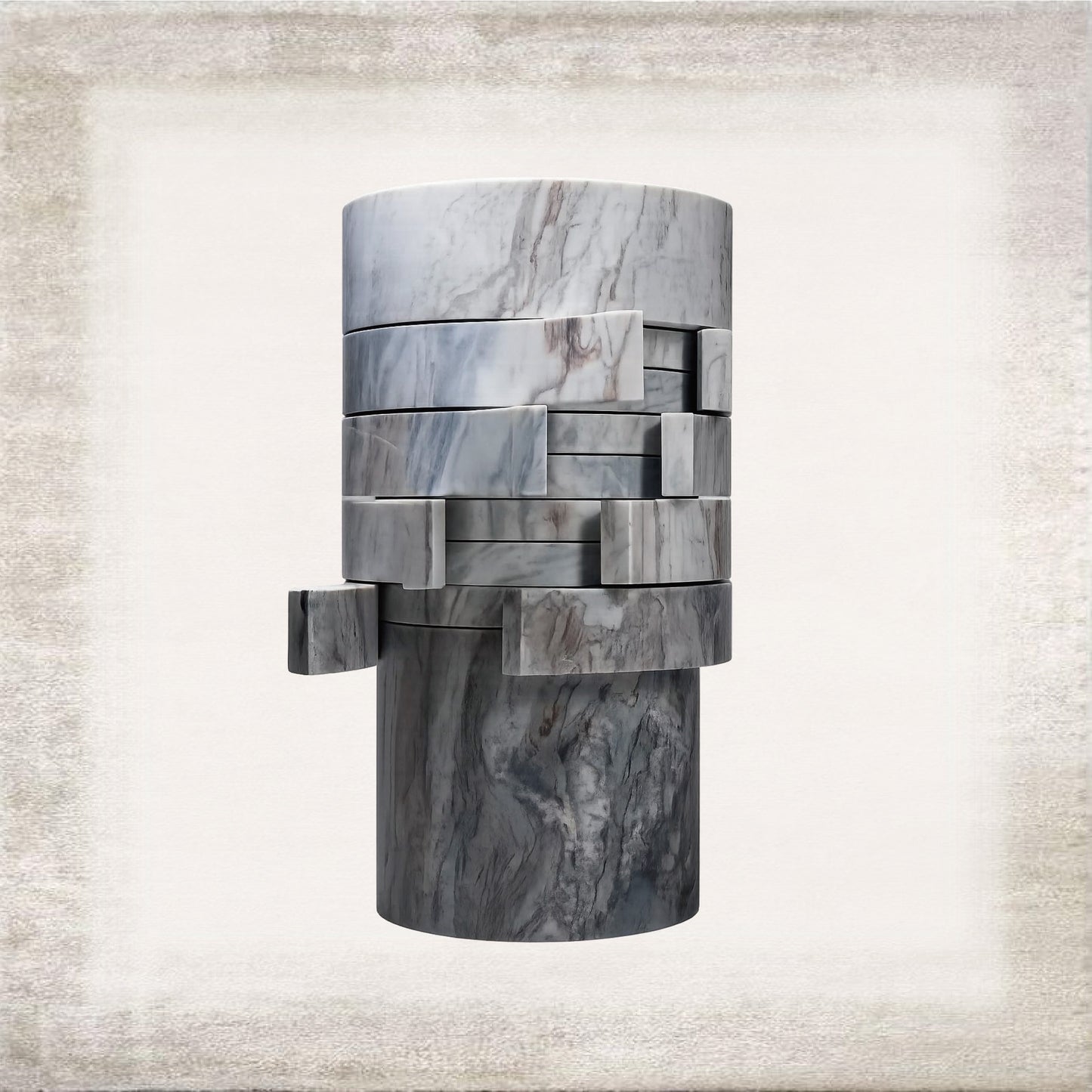 Strata Sculptural Stone Basin