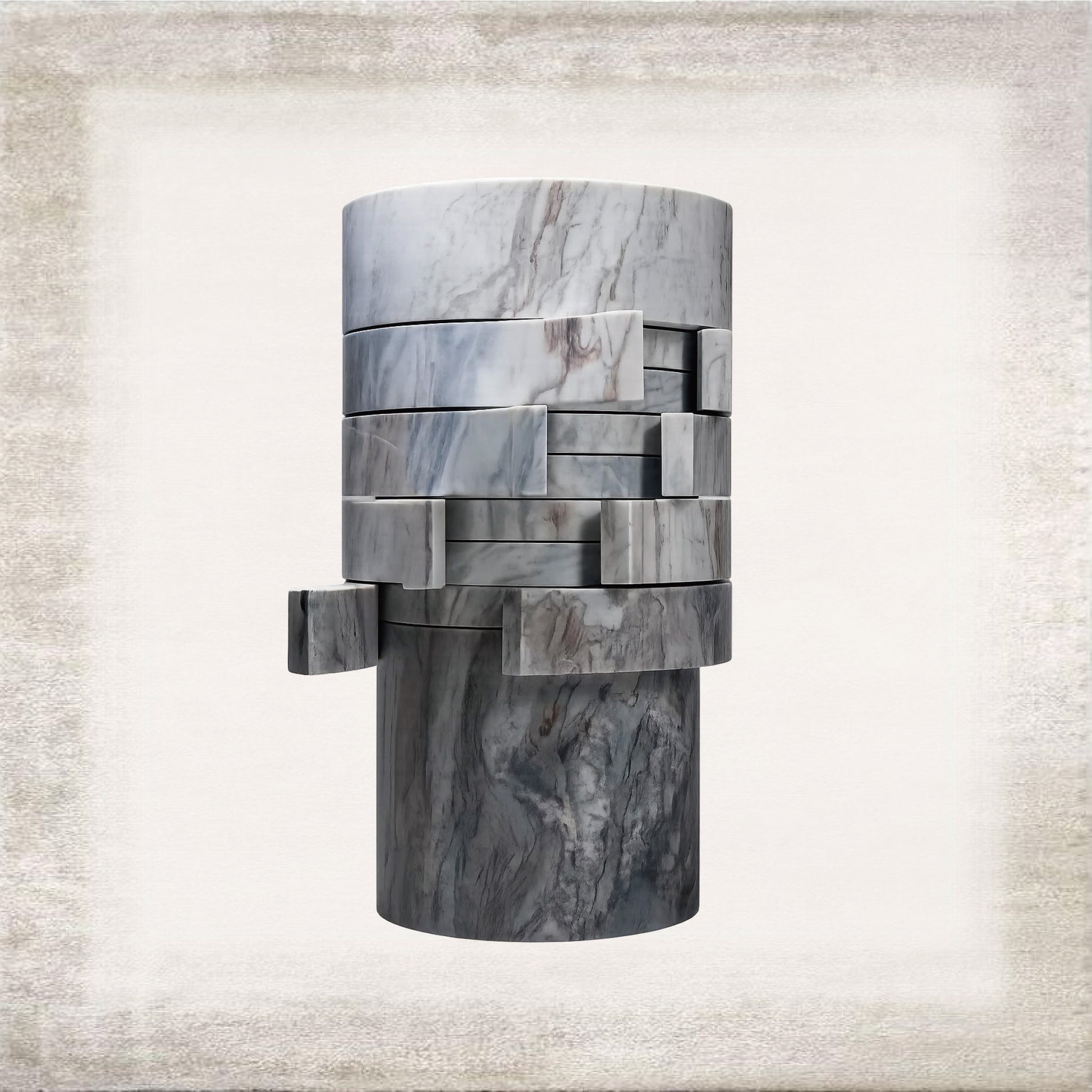 Strata Sculptural Stone Basin