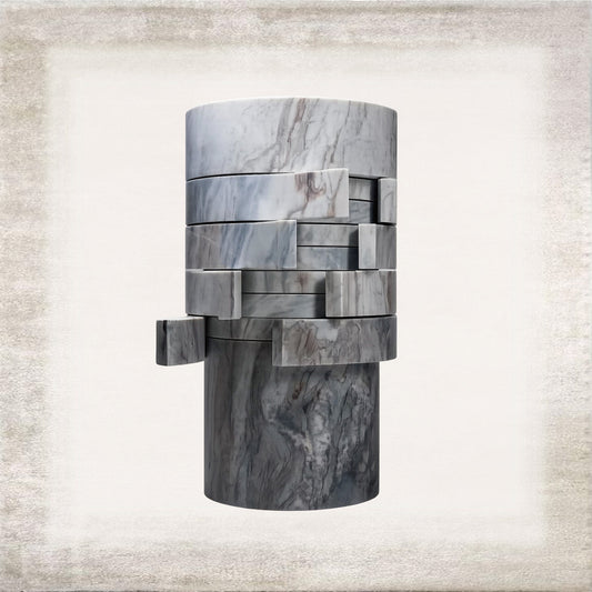 Strata Sculptural Stone Basin