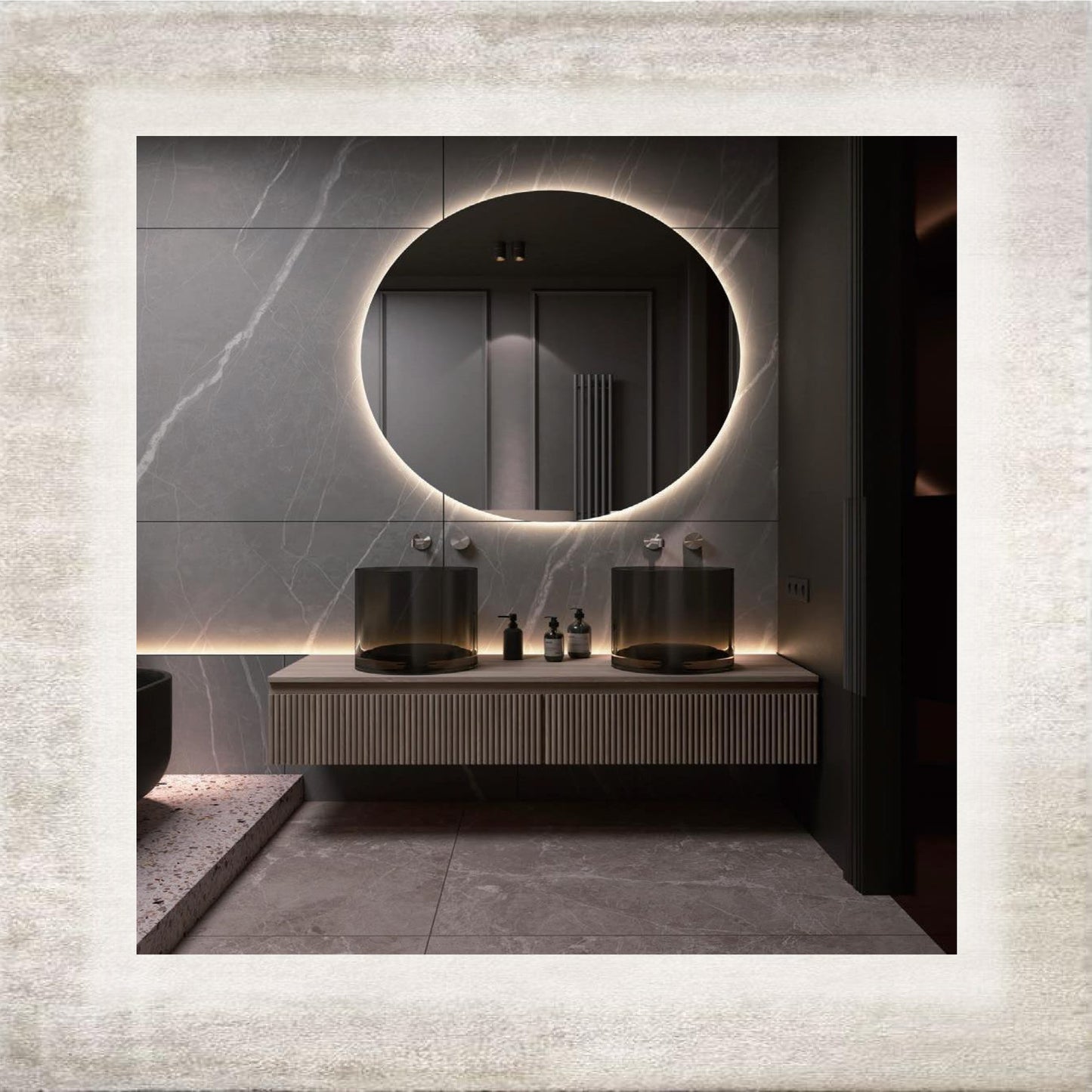 Halo Double Vanity System — BBT-01-04