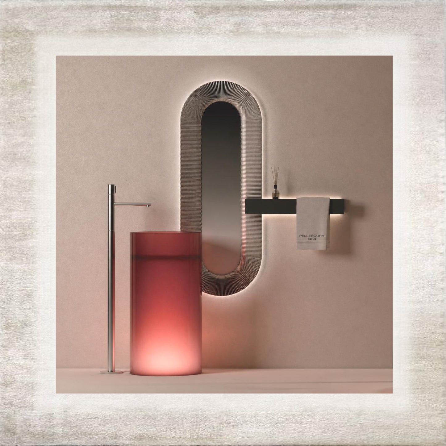 Arco Sculptural Pedestal Basin — BBT-01-05