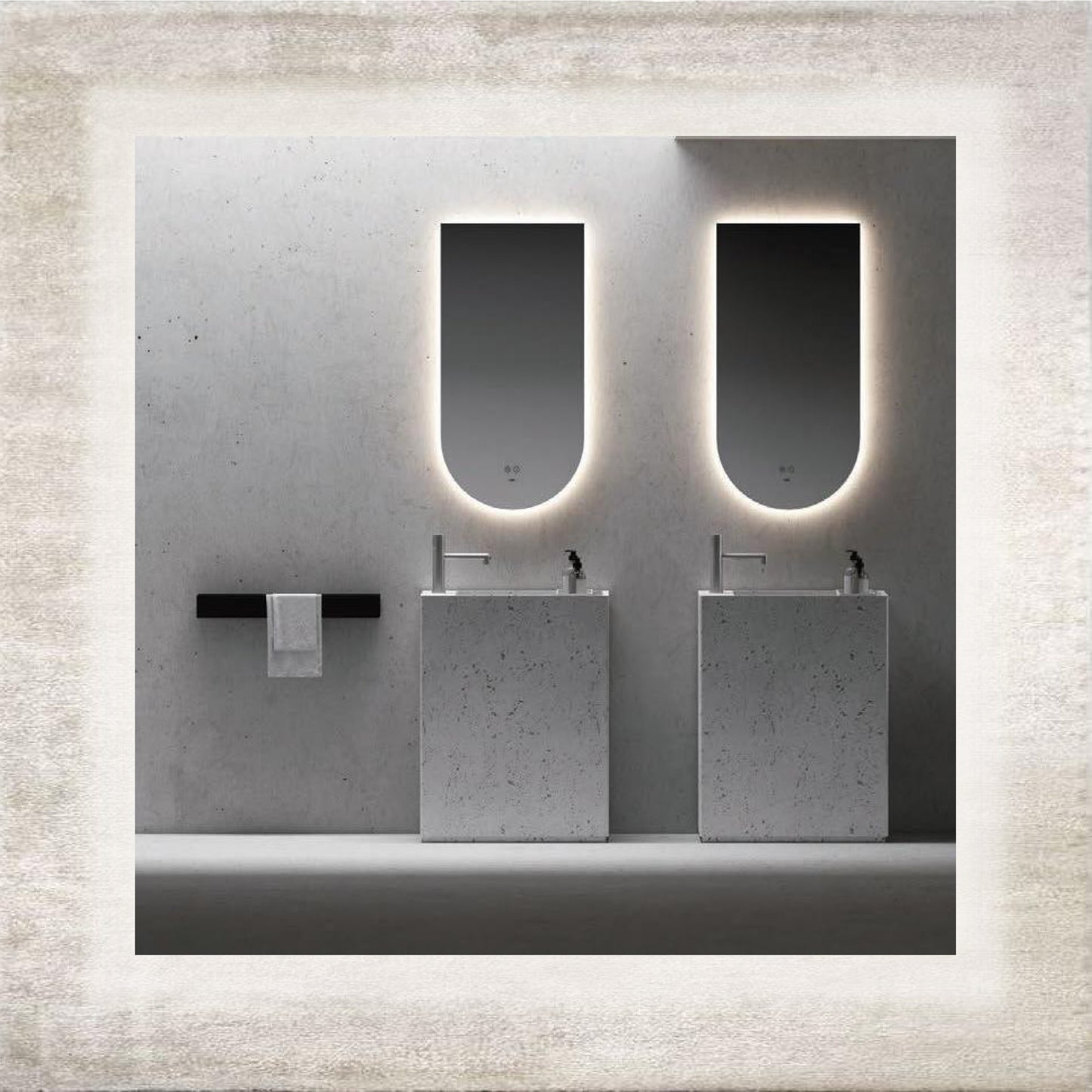 Gemina Double Basin Vanity System — BBT-01-12