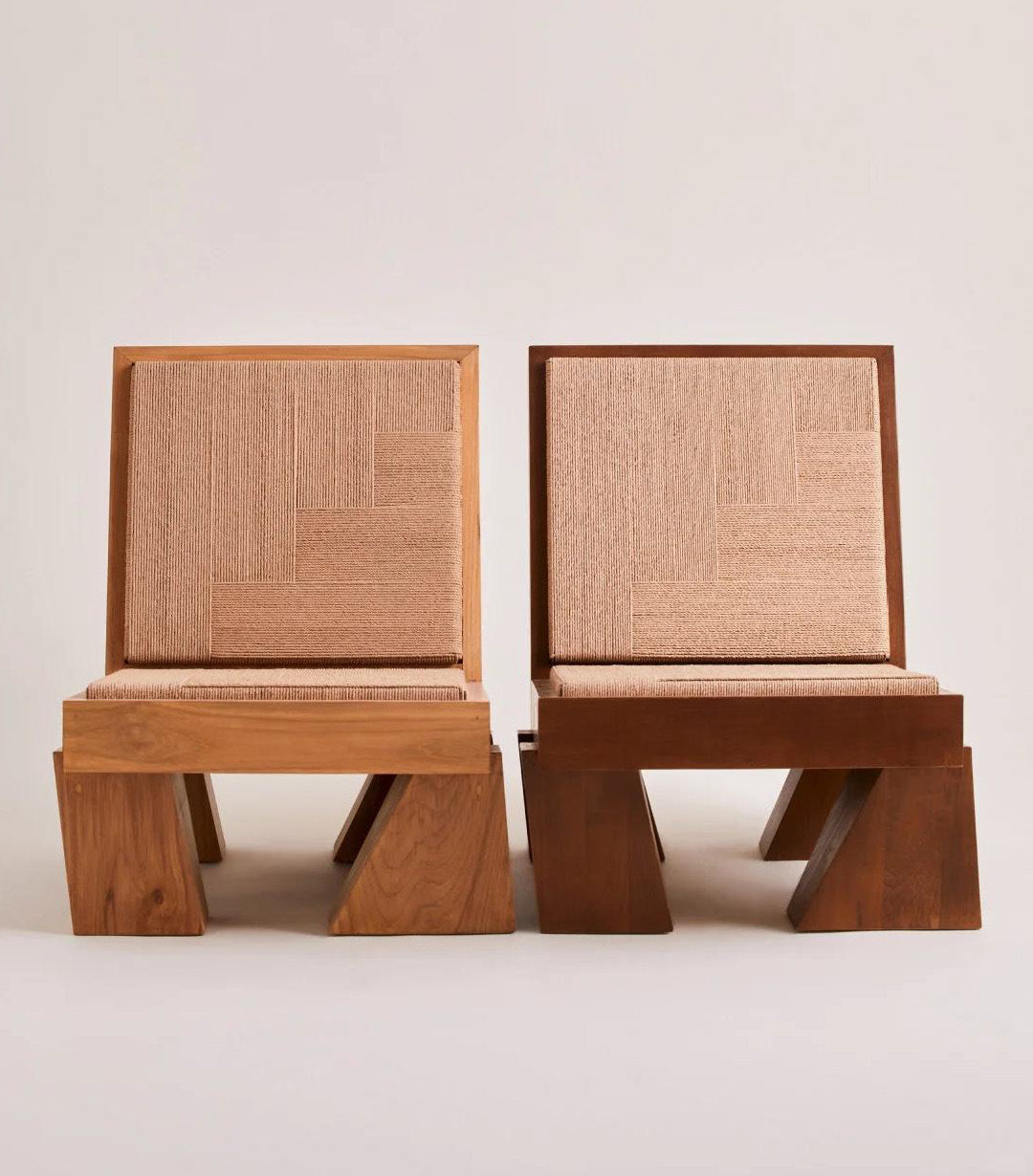 Tela Woven Wood Chair