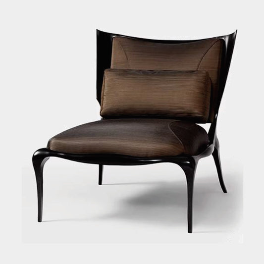 Ombra Upholstered Metal Armchair