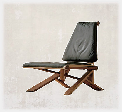 Croce Leather Lounge Chair