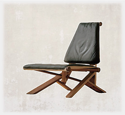Croce Leather Lounge Chair