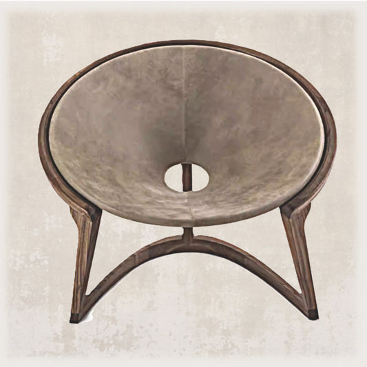 Conca Sculptural Lounge Chair