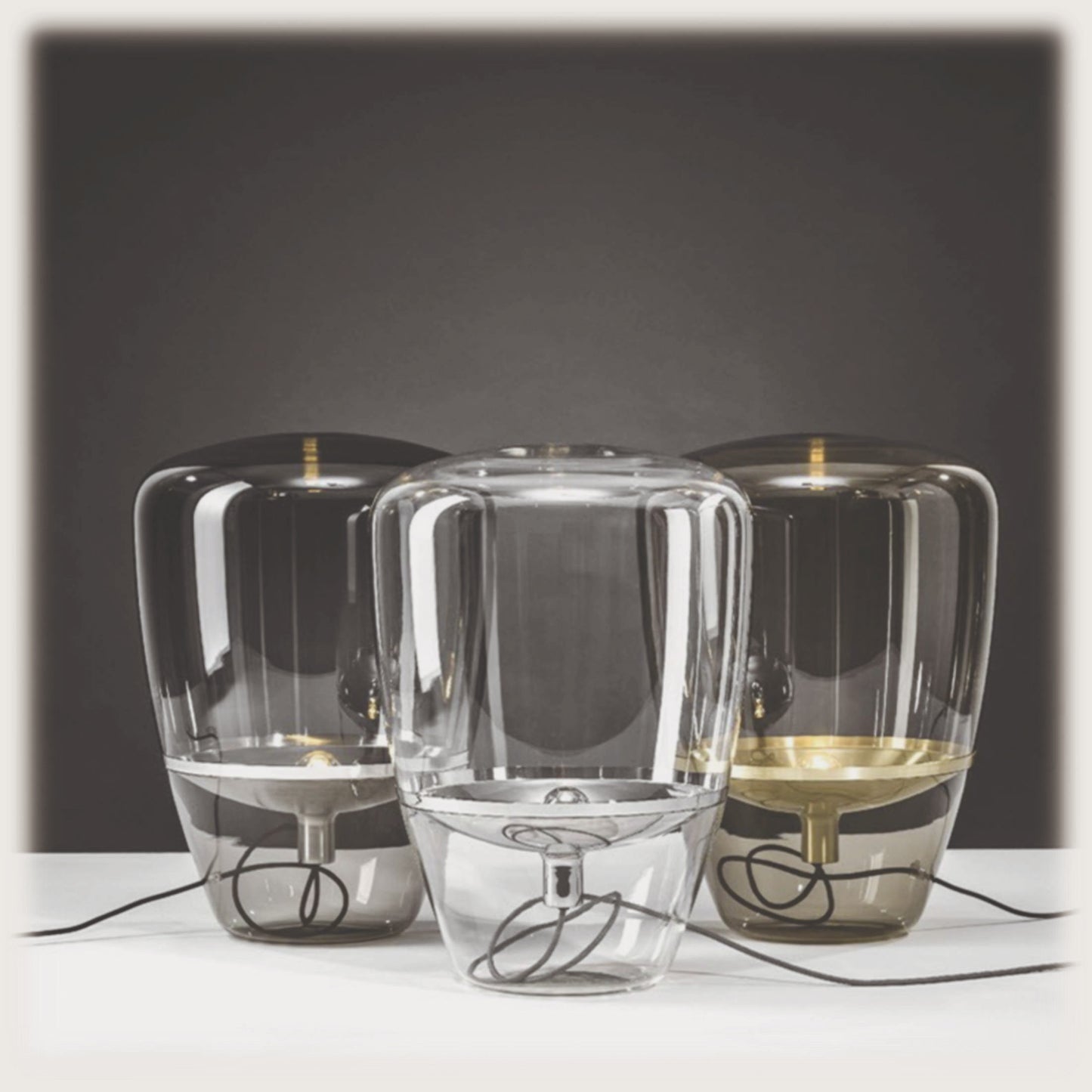 Luce Glass Table Lamp