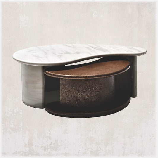 Eclisse Layered Side Table