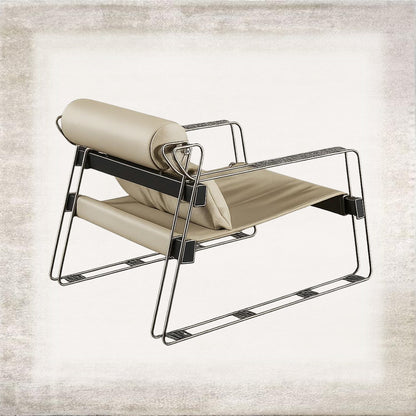 Arco Tubular Lounge Chair – view 2