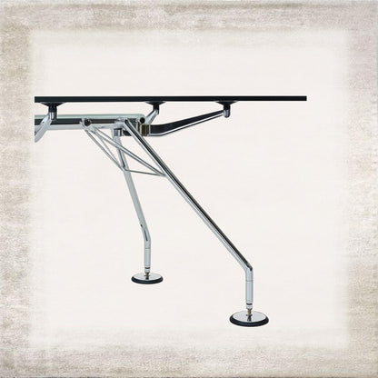 Aster Minimal Glass Dining Table – view 3