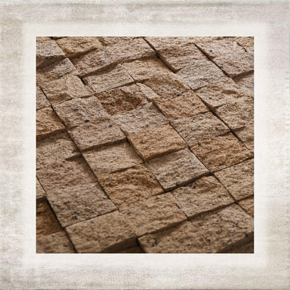 Bronzo Metallic Glazed Finger Mosaic surface