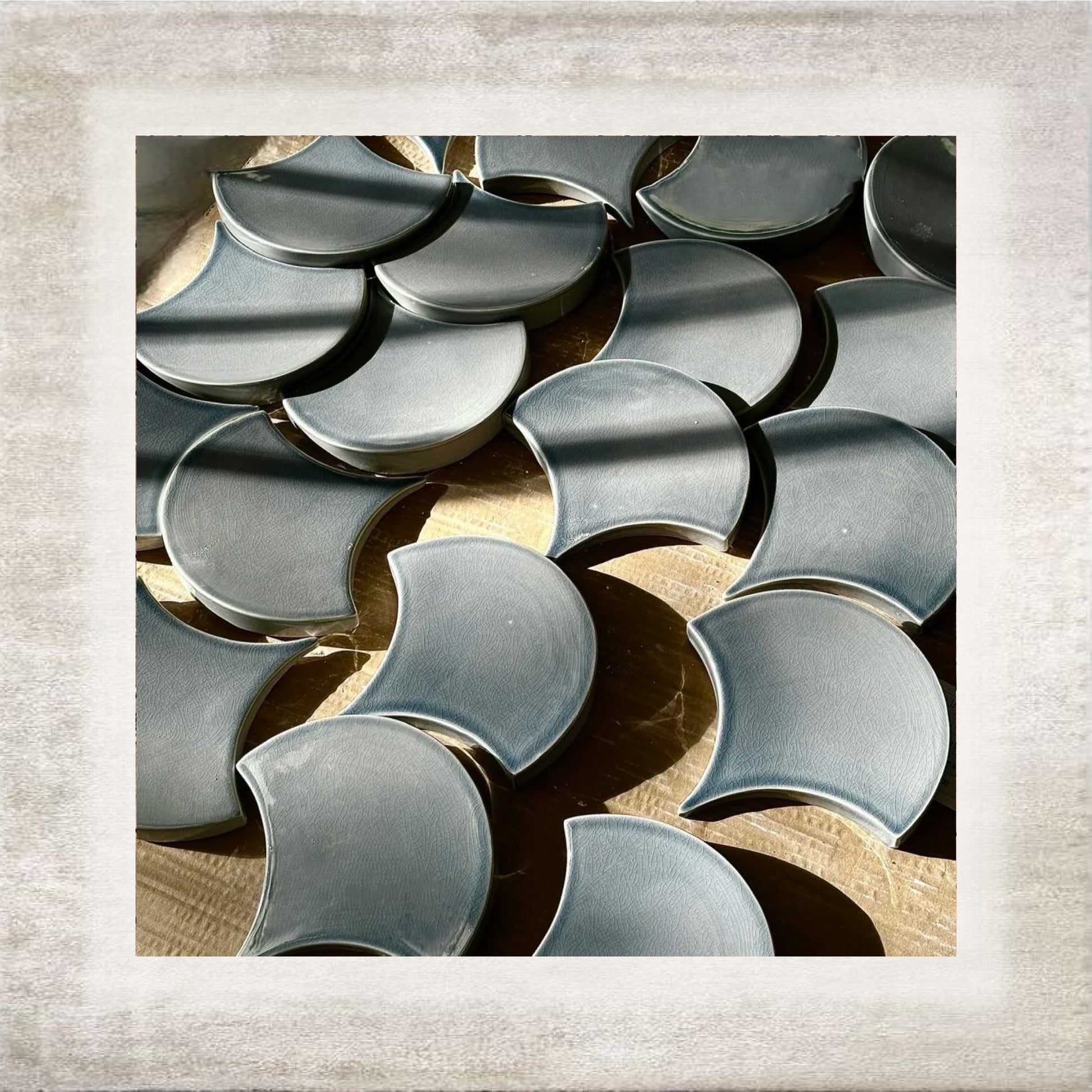 Squama Handmade Ceramic Mosaic surface