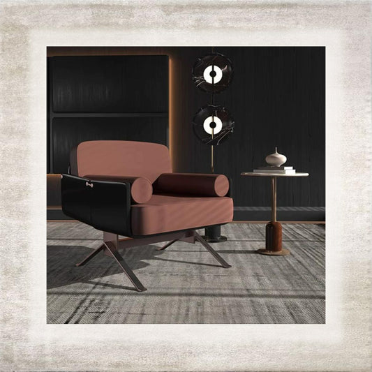 Scudo Sculptural Swivel Armchair, main view