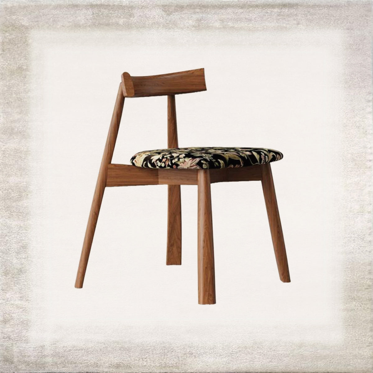 Sella Upholstered Dining Chair, detail view 2