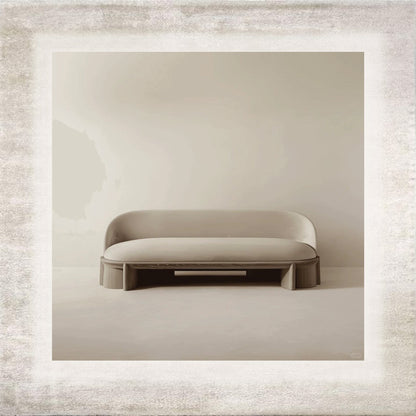 Calma Curved Upholstered Sofa, main view