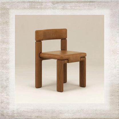 Quadra Solid Wood Dining Chair, main view