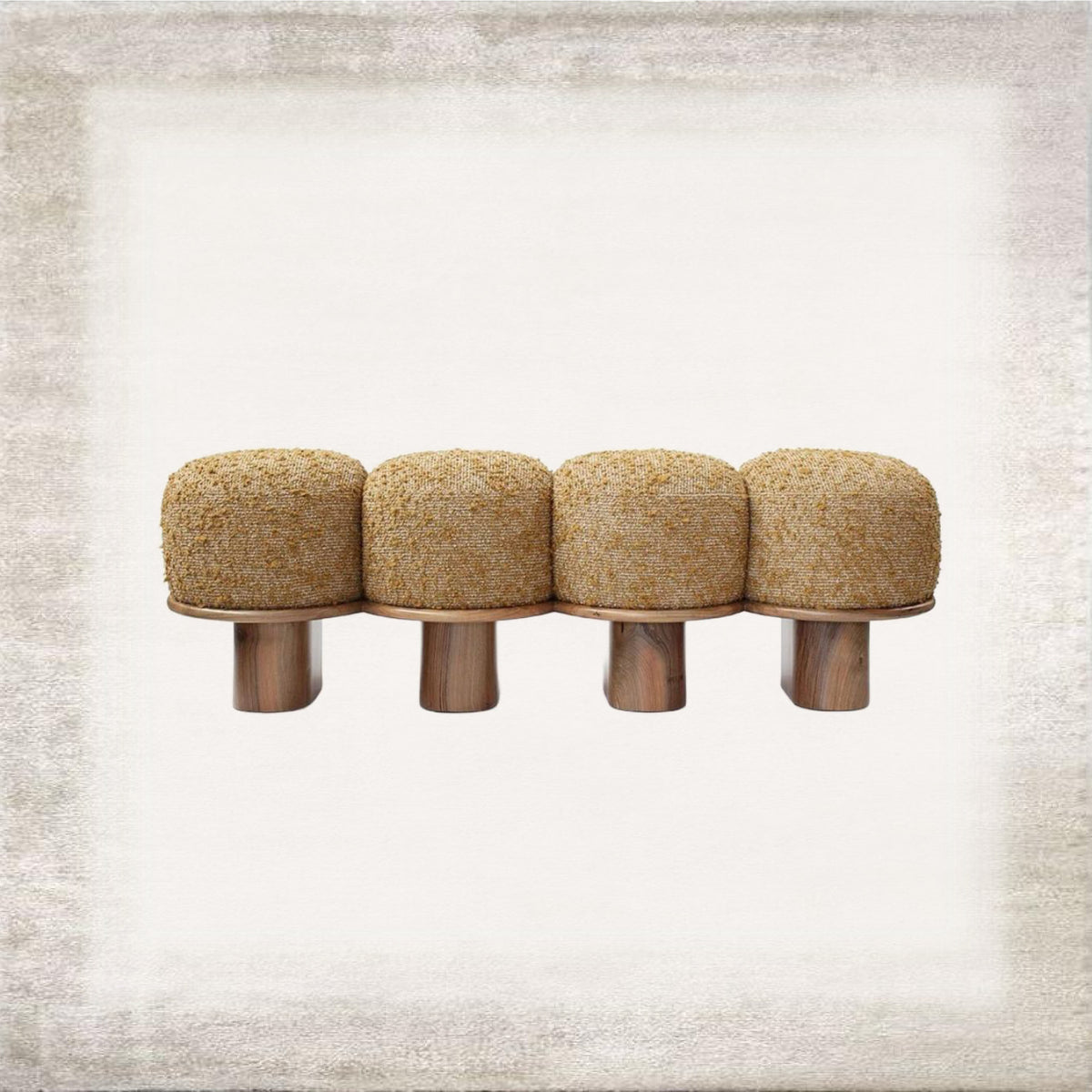 Ritmo Upholstered Bench, main view