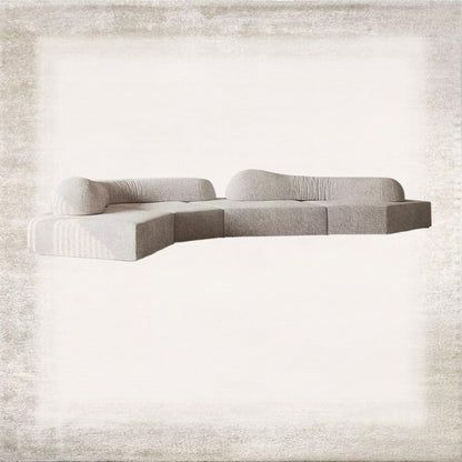 Flusso Modular Curved Sofa, detail view 2