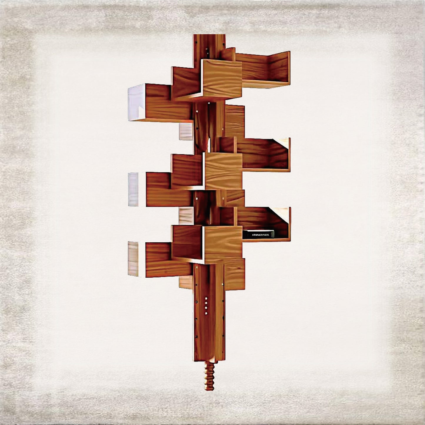Totem Sculptural Wall Shelving