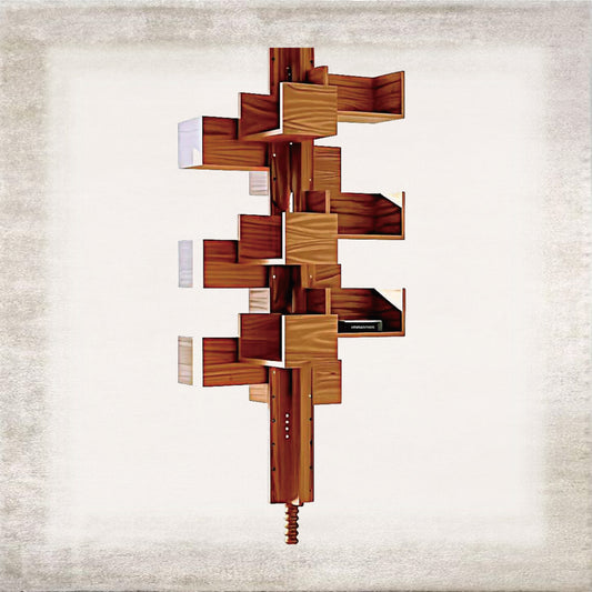 Totem Sculptural Wall Shelving