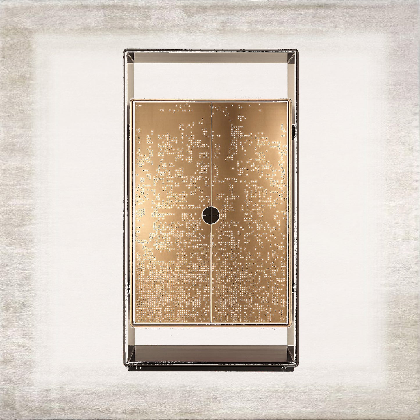 Luce Framed Display Cabinet