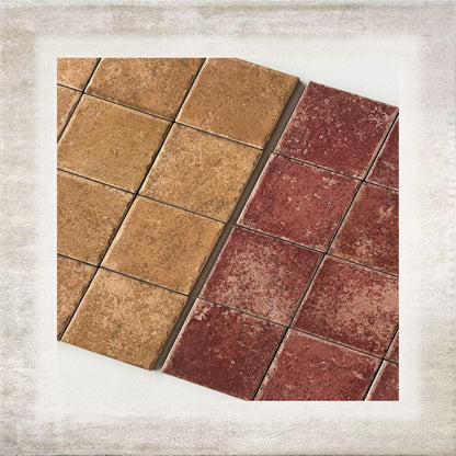 Rosso Patina Hand-Glazed Tile