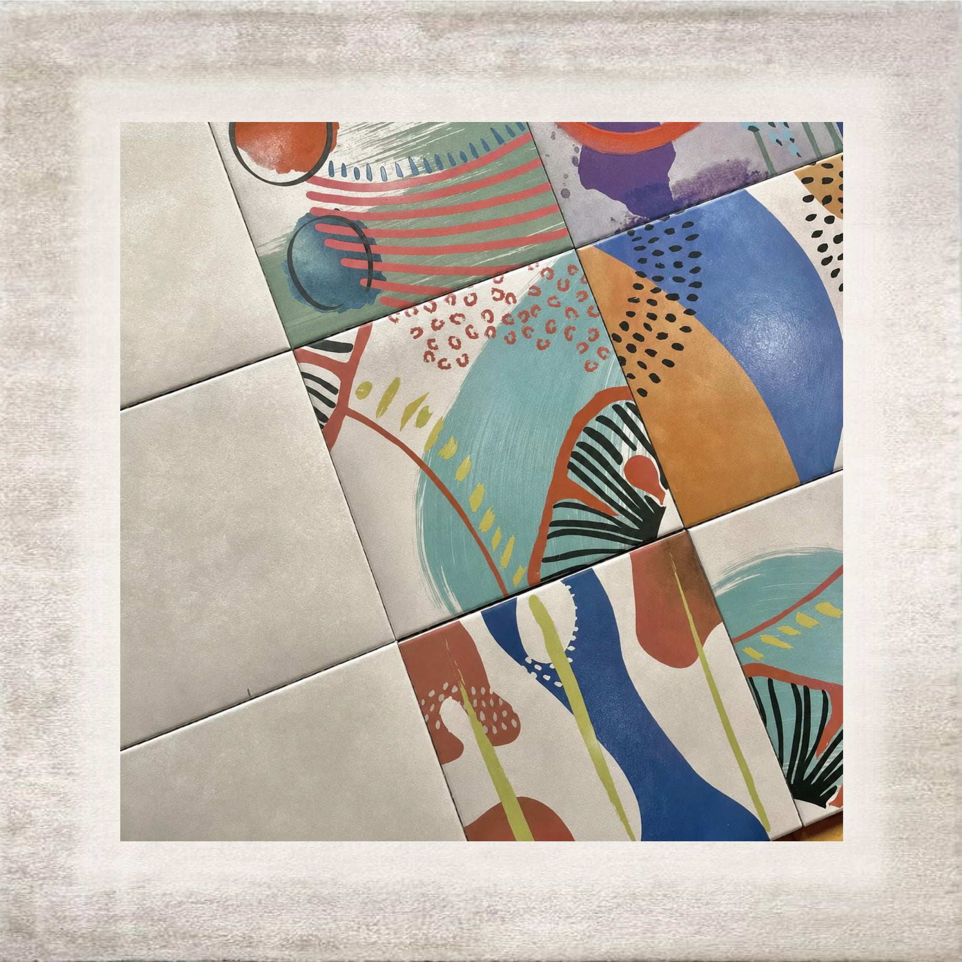 Sicilia Painterly Ceramic Tile