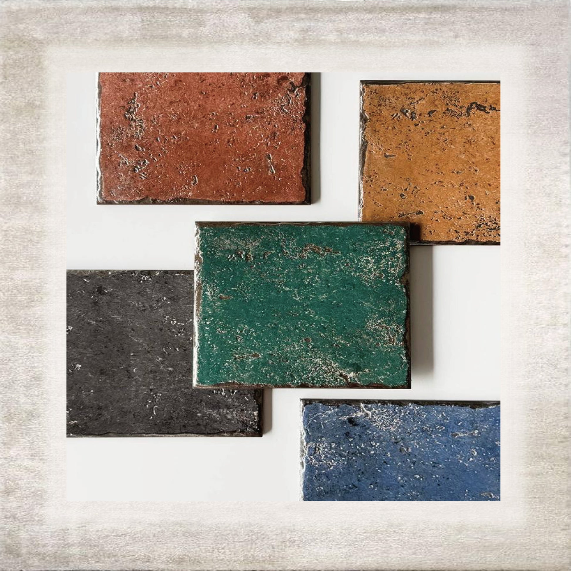 Chromatic Patina Ceramic Tile