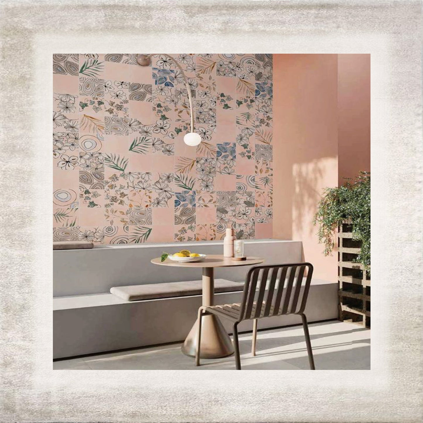 Botanica Sky Ceramic Tile — detail 4